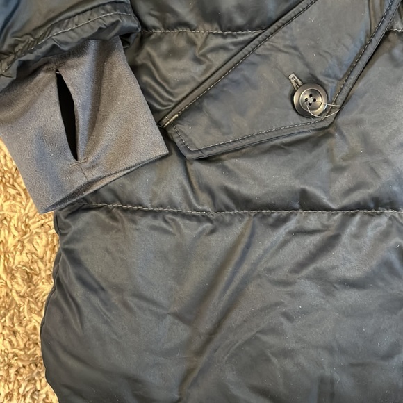 Girls Patagonia Down Parka - Navy - Size Small - Picture 3 of 7